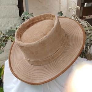 HENSCHEL LEATHER LOW PROFILE WESTRN HAT XL